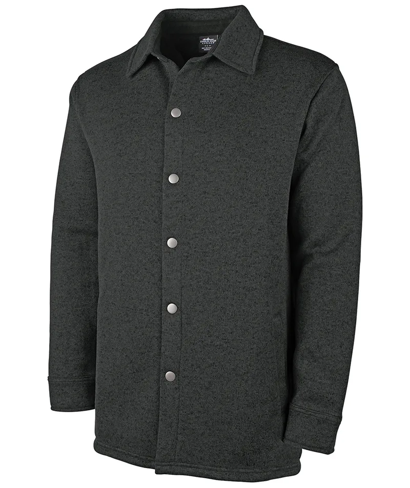 Black Heather Blank Front