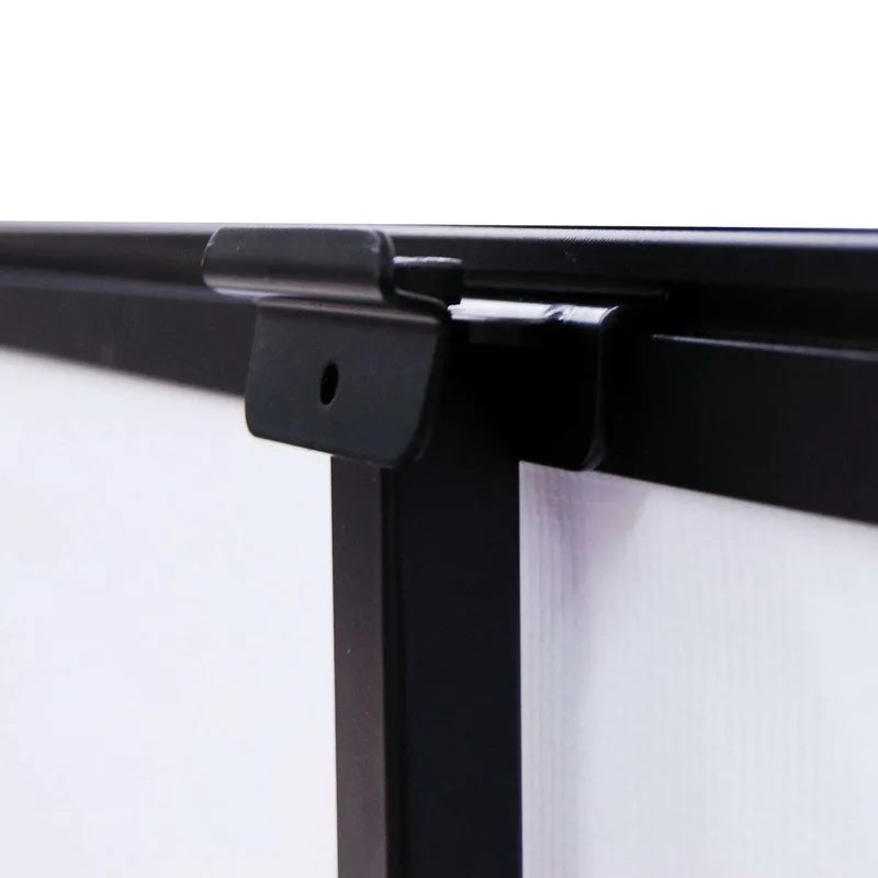 24" Everyday Snap Rail Double-Sided Banner Display Kit view 7