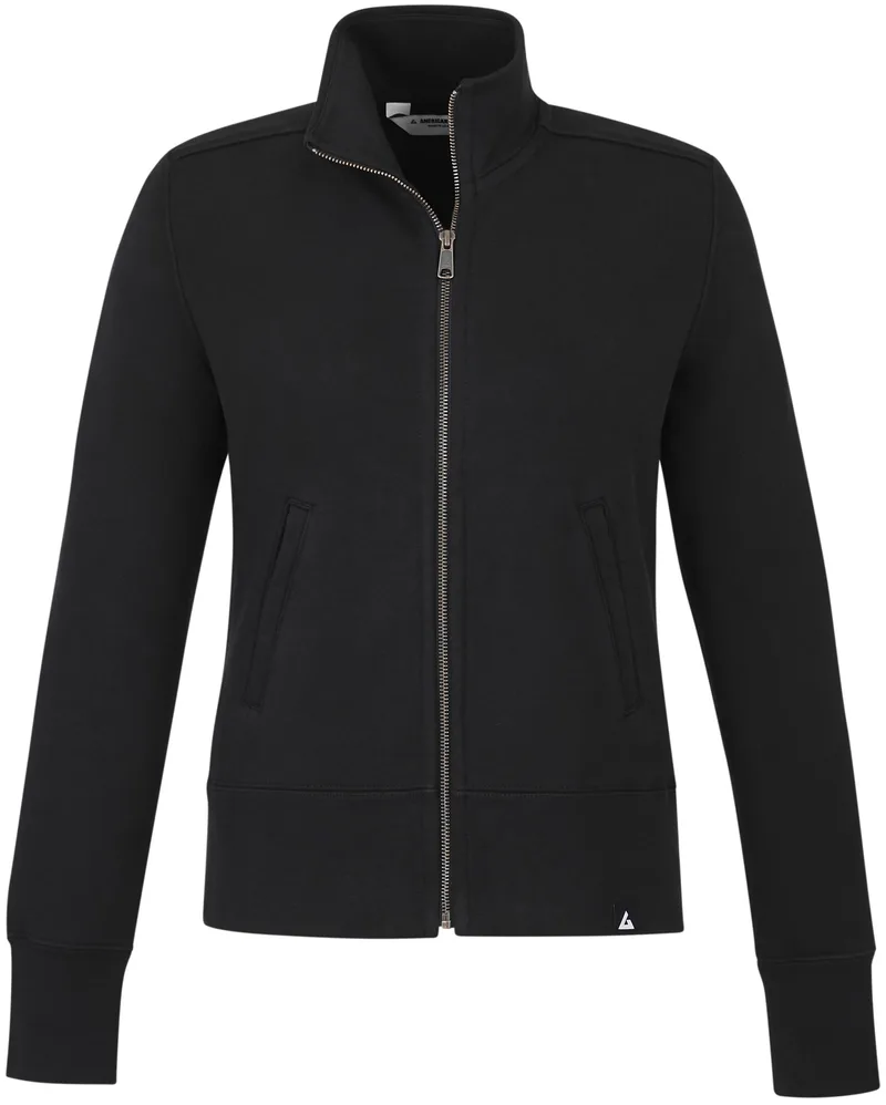 Women's American Giant Moto Full Zip view 2
