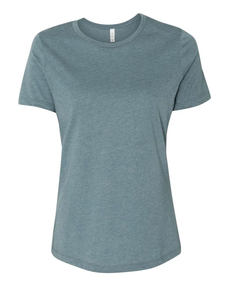 Bella+Canvas® Women's Relaxed Fit Heather CVC T-Shirt view 6