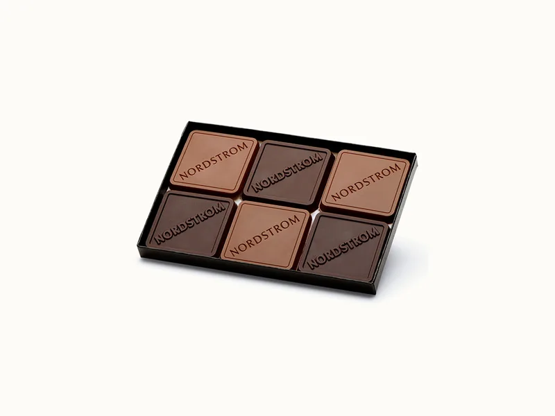 6-Piece Chocolate Ensemble Gift Set with Classic Custom Packaging view 3