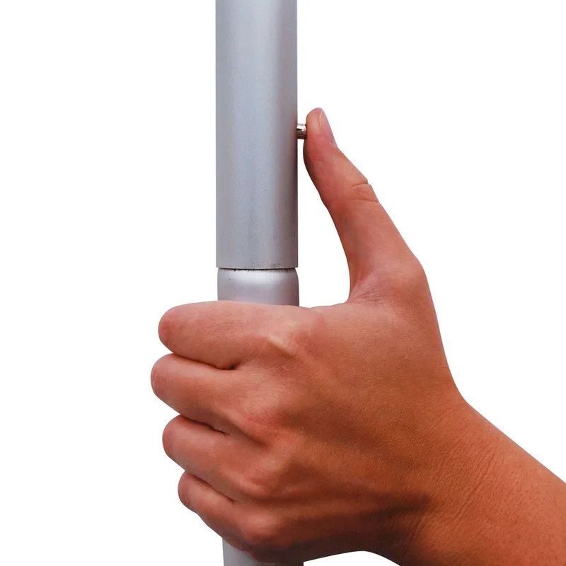 6'W x 90"H EuroFit Straight Wall Kit (Polyester Knit) view 5