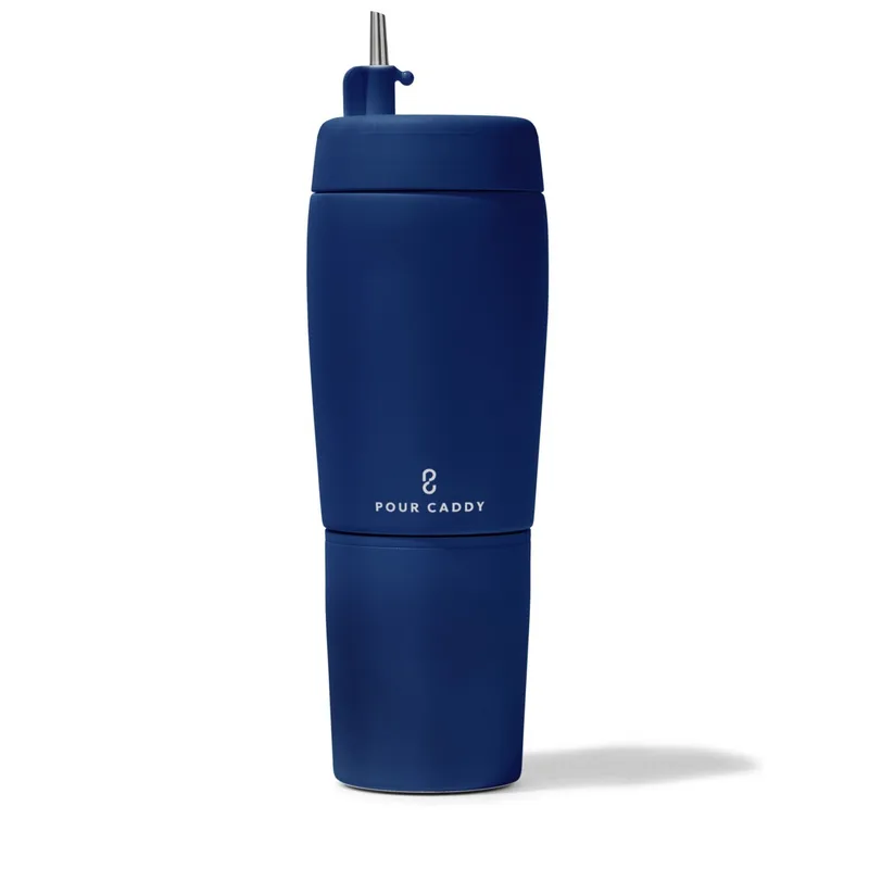 Pour Caddy® 20 oz Insulated Stainless Steel Flask Set view 3