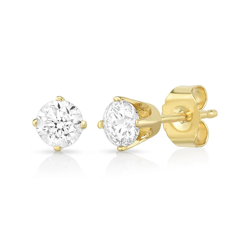 Jilco Inc Diamond Earrings - 1.50twt Round