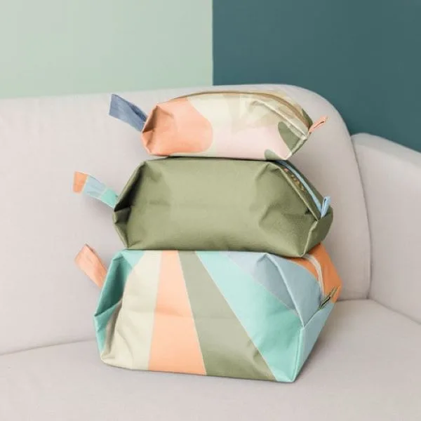 Tuck Gusset Pouches Set Of 3 - 4cp Poly view 2