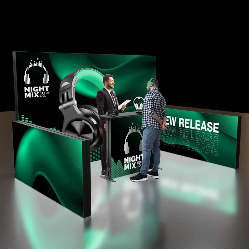 8'H Astra Modular Booth Kit 1 view 6