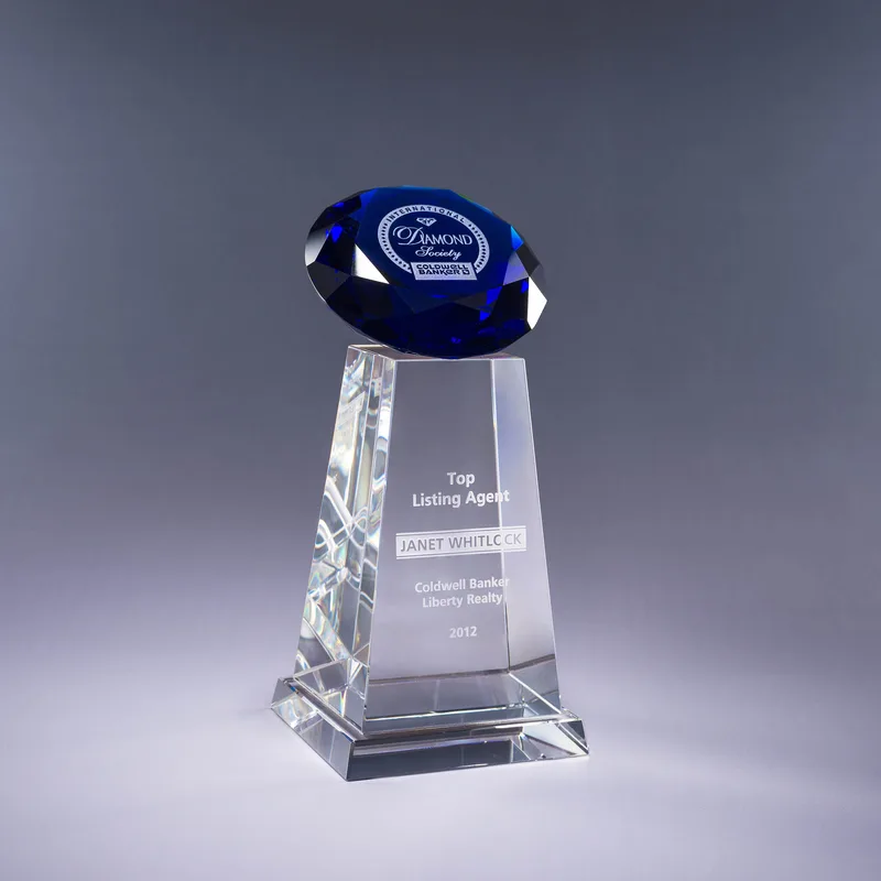 1010 diamond spire- blue
