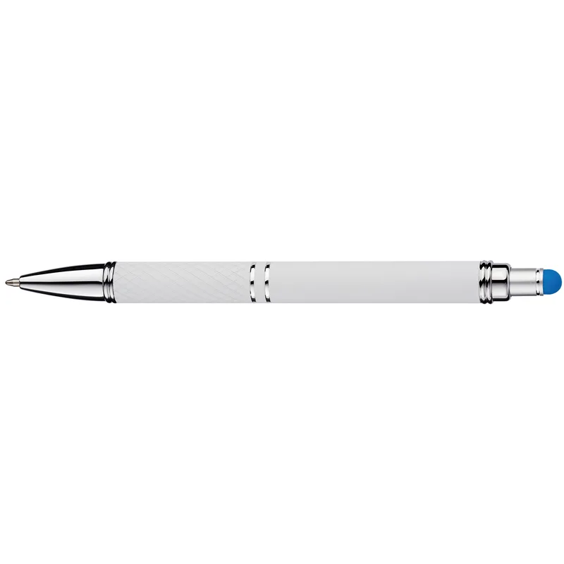 White/Silver/Light Blue Blank Back