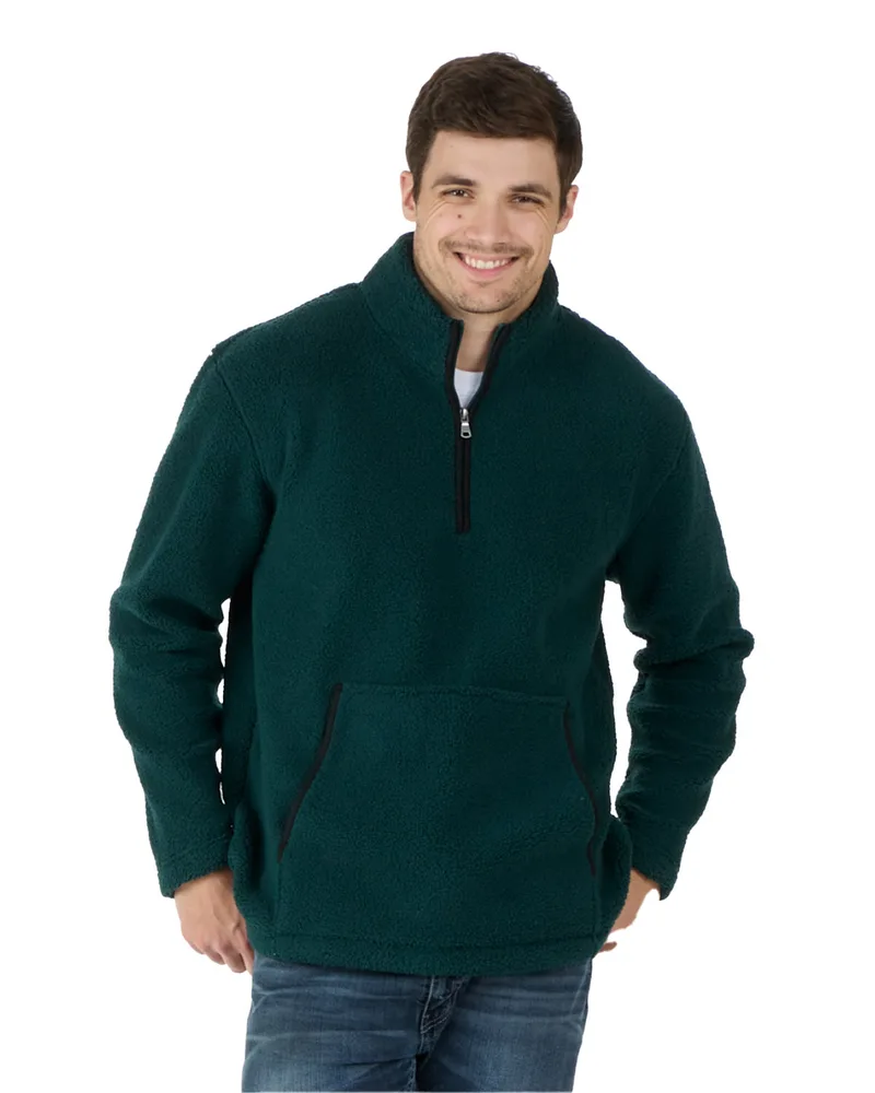BOXERCRAFT Men's Everest Pile Fleece Half-Zip Pullover view 4