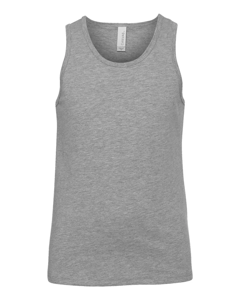 Bella+Canvas® Youth Heather CVC Tank Top view 3