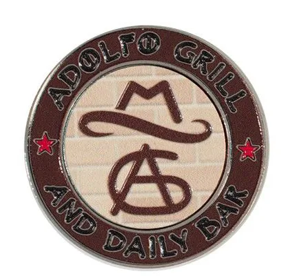 Texture Tone® Golf Ball Marker Coin w/ Magnetic Ball Marker