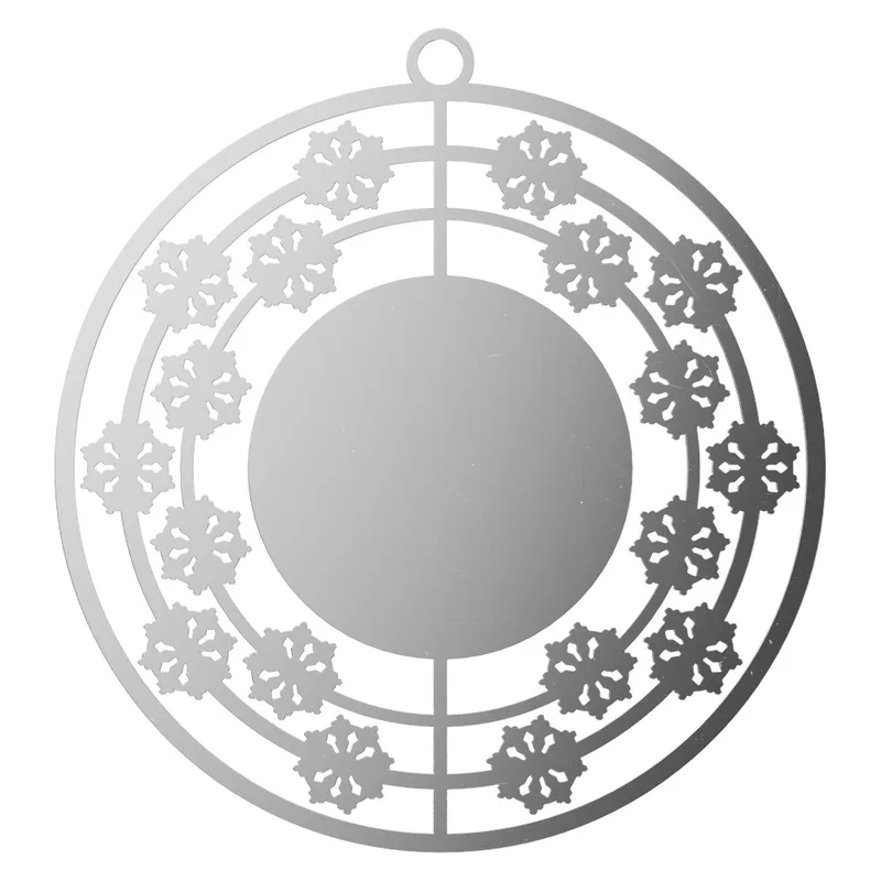 Vibraprint® Snow Flake (3D) Holiday Ornament (3") view 2
