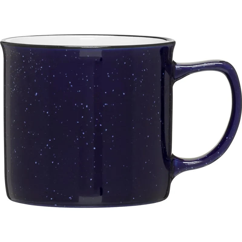 12 oz Cambria Ceramic Mug (Cobalt Blue) view 2