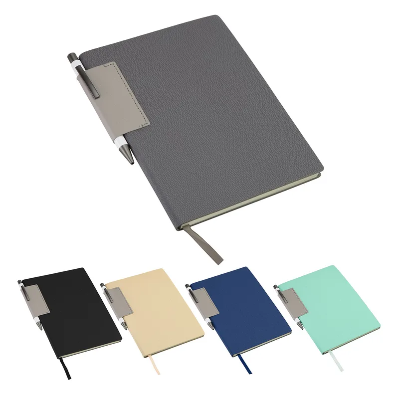Charter Textured Softcover Journal with Pen view 2