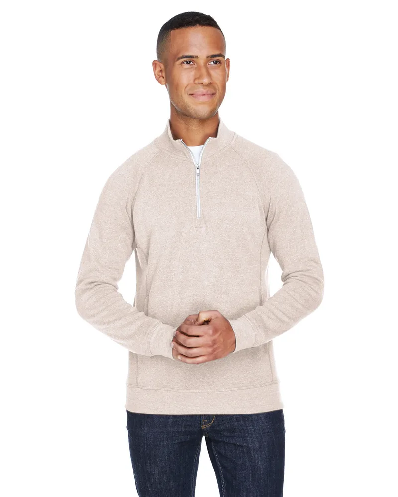 J AMERICA Adult Triblend Fleece Quarter-Zip view 5