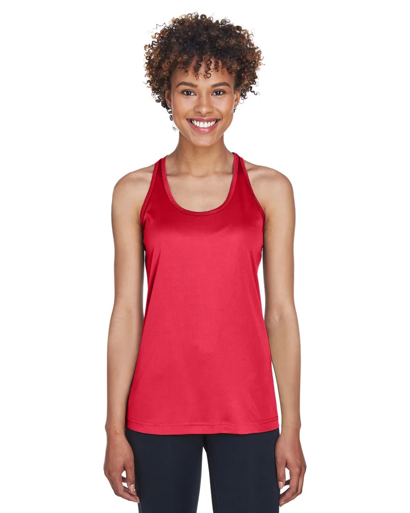 Team 365 Women's Zone Performance Racerback Tank Top view 5