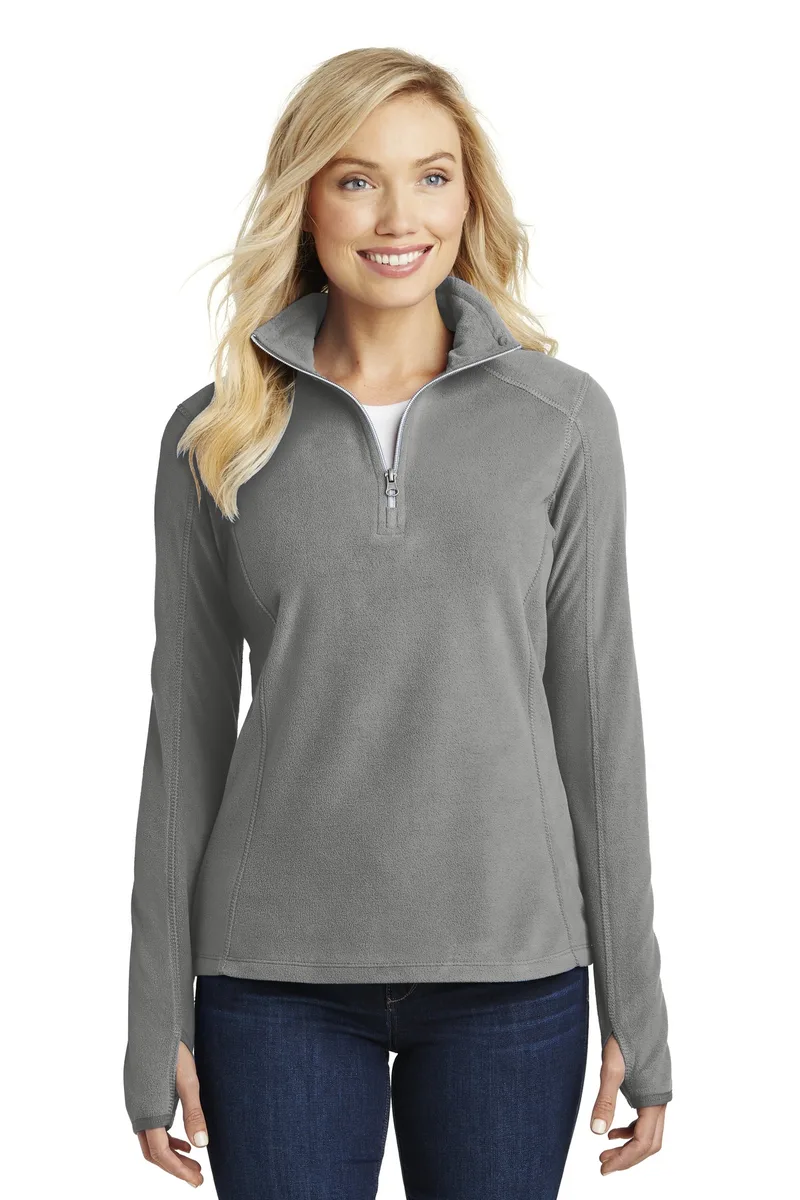 Port Authority® Women's Microfleece 1/2-Zip Pullover. view 2