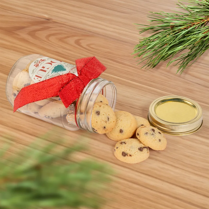 Fresh Beginnings Bite Size Cookies Mason Jar view 2