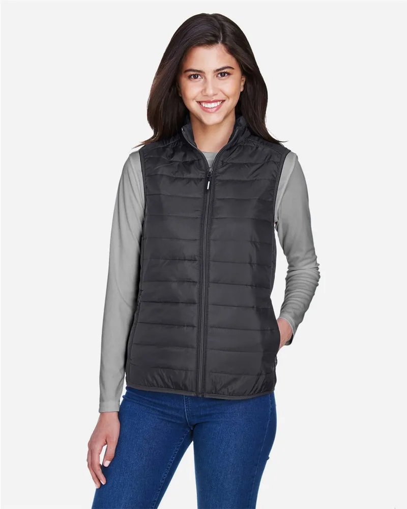 CORE365™ Women's Prevail Packable Puffer Vest view 2