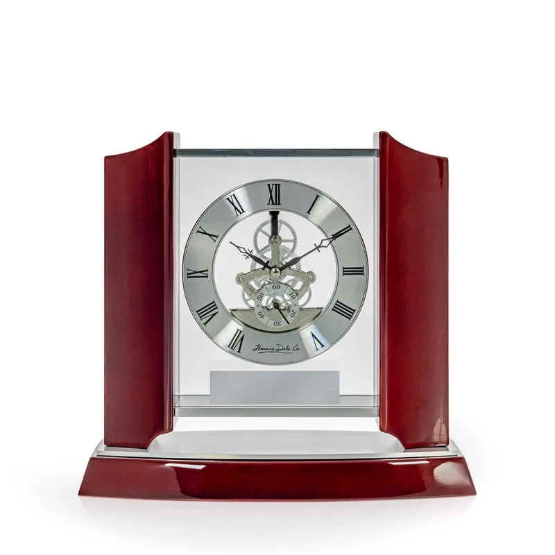 Wela Rosewood Desk Clock view 2