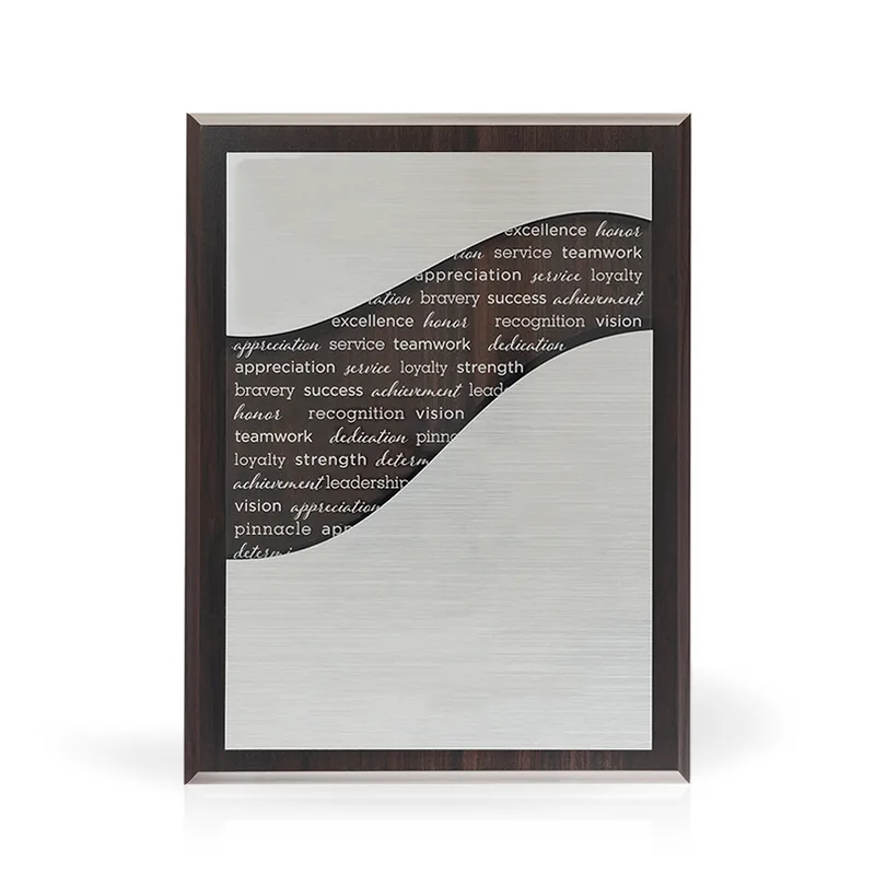 Crestwood Wood & Acrylic Plaque, 9" x 12" view 2
