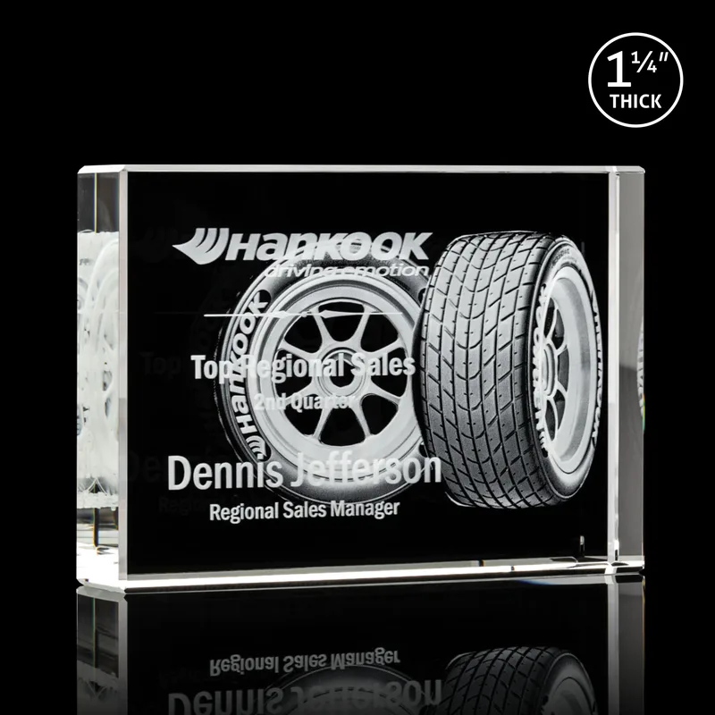 4" H x 6" W x 1.25" D