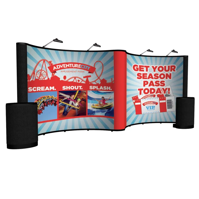 20' Gullwing Show 'N Rise Floor Kit (Mural, Fabric Ends) view 6