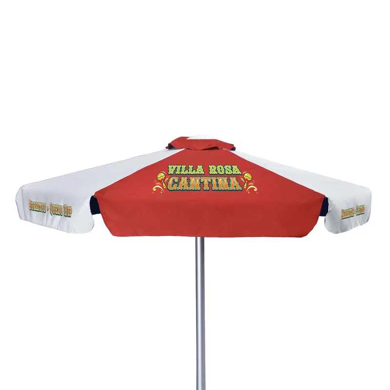7' Market Umbrella Kit With Valance (6 Imprints) view 4