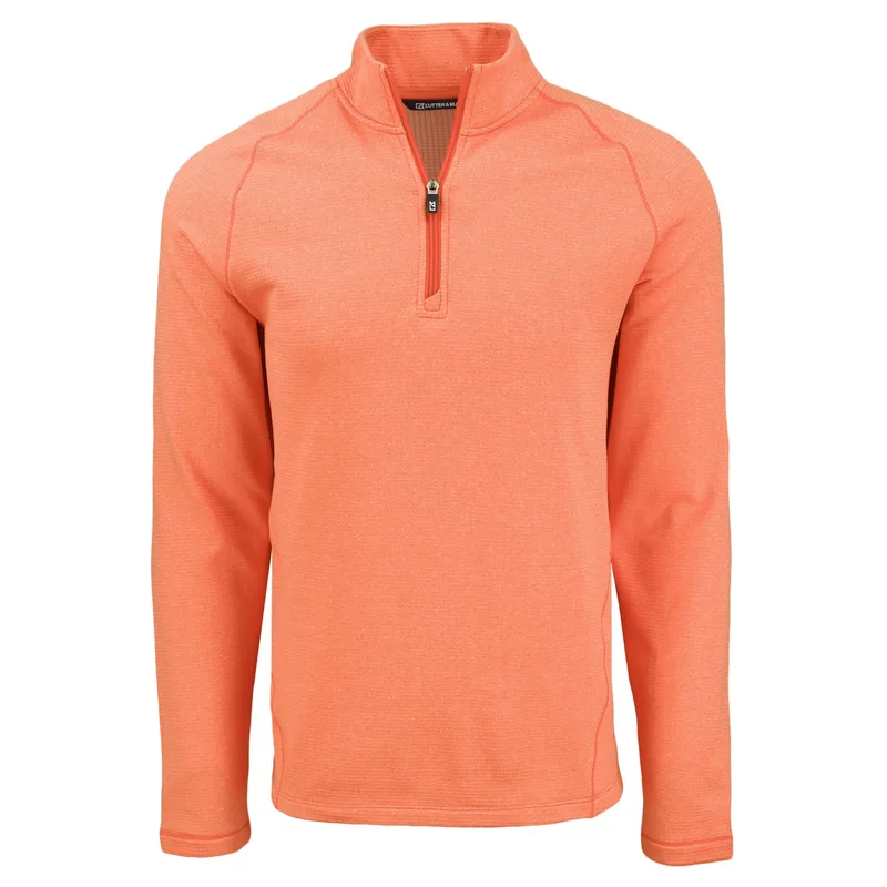Cutter & Buck Peshastin Eco Fleece Recycled Mens Half Zip Pullover view 3