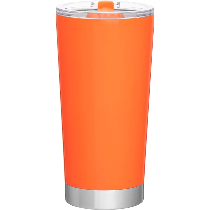 20 oz Frost Travel Tumbler (Neon Orange) view 2