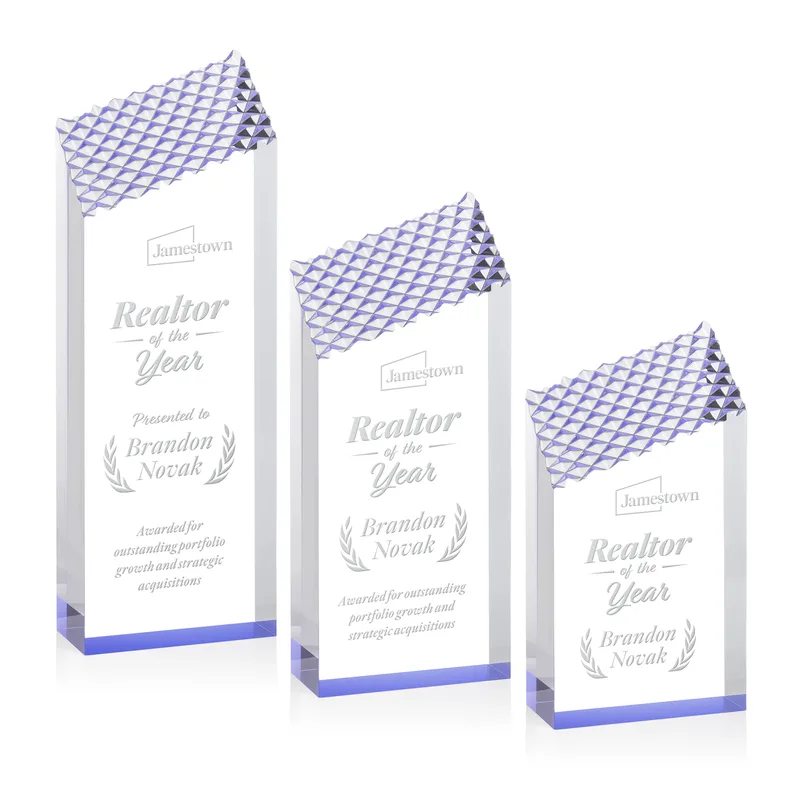 Laser Engraving, Blue
