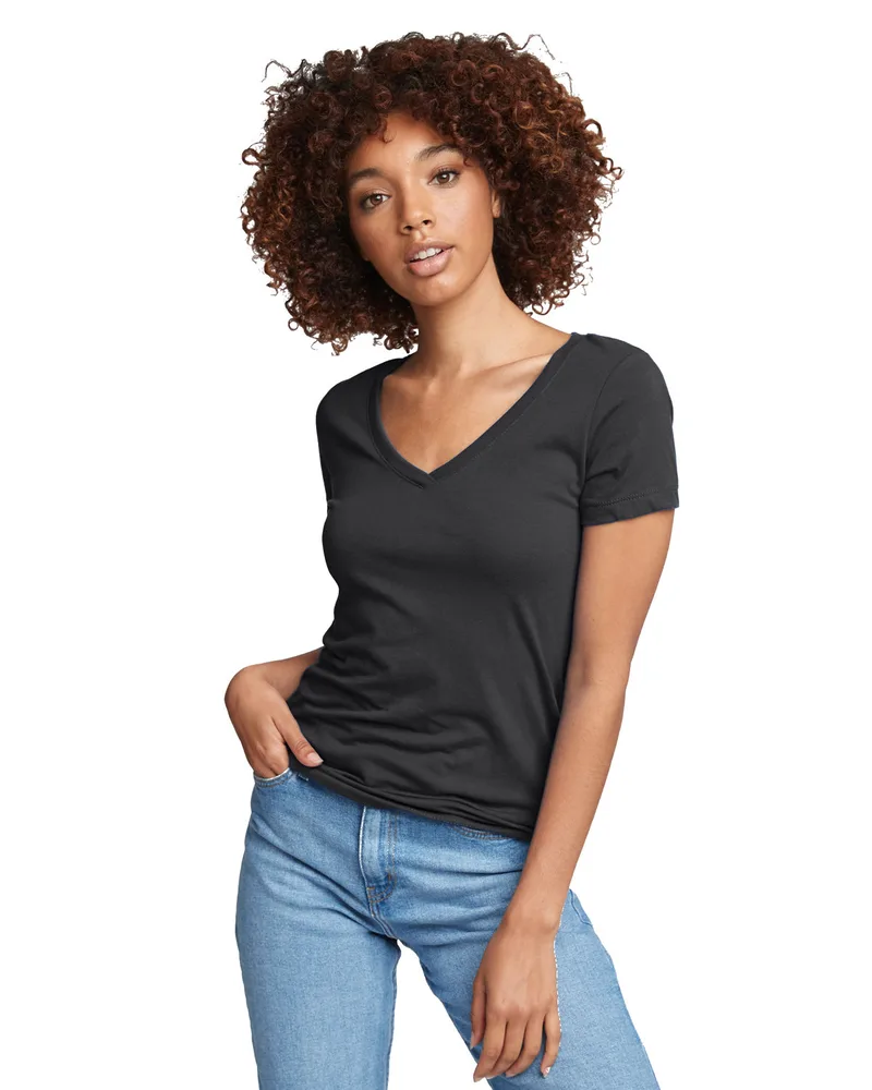 NEXT LEVEL APPAREL Ladies' Ideal V view 6