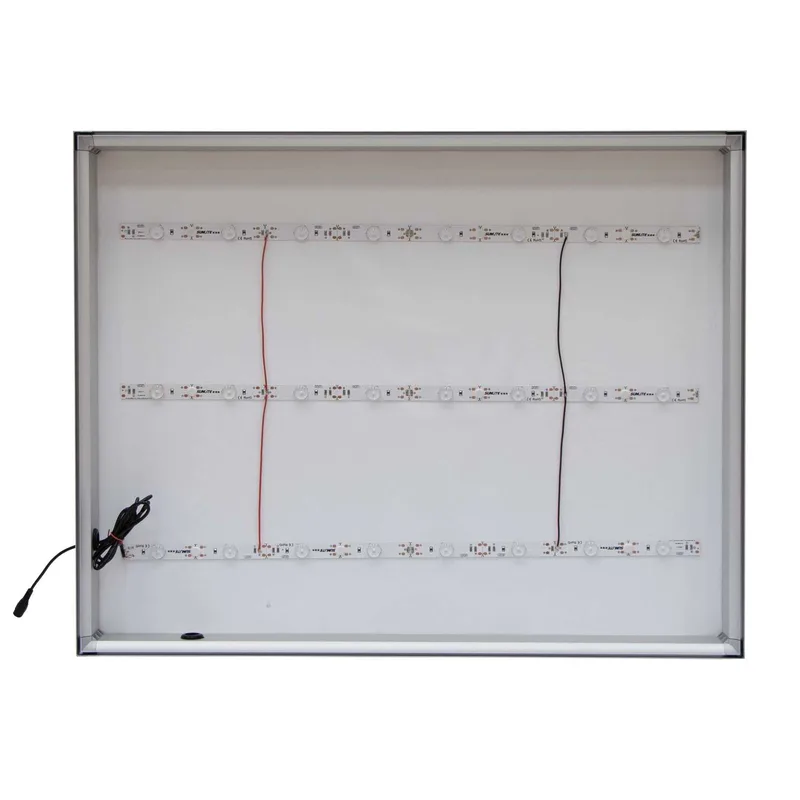 22" x 28" Standard SEG Glo Wall Mount Hardware view 4