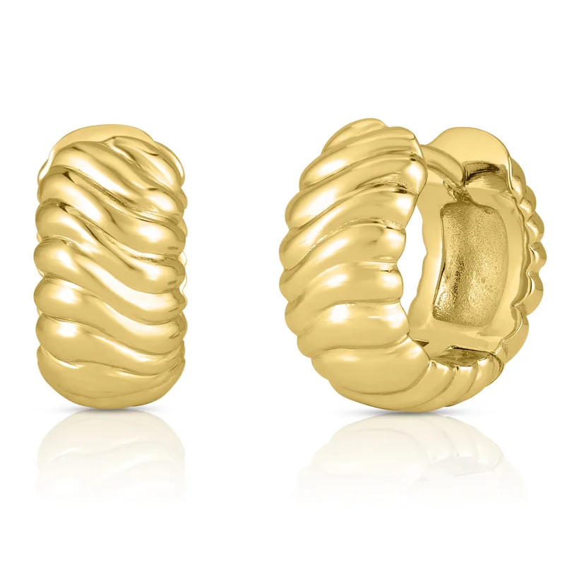 Jilco Inc Huggie Hoop Earrings