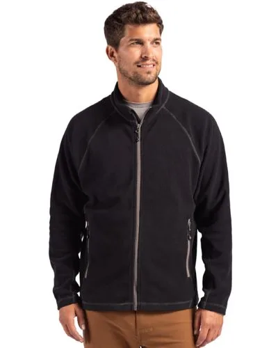 Clique Powder Fleece Full Zip Mens Jacket view 4