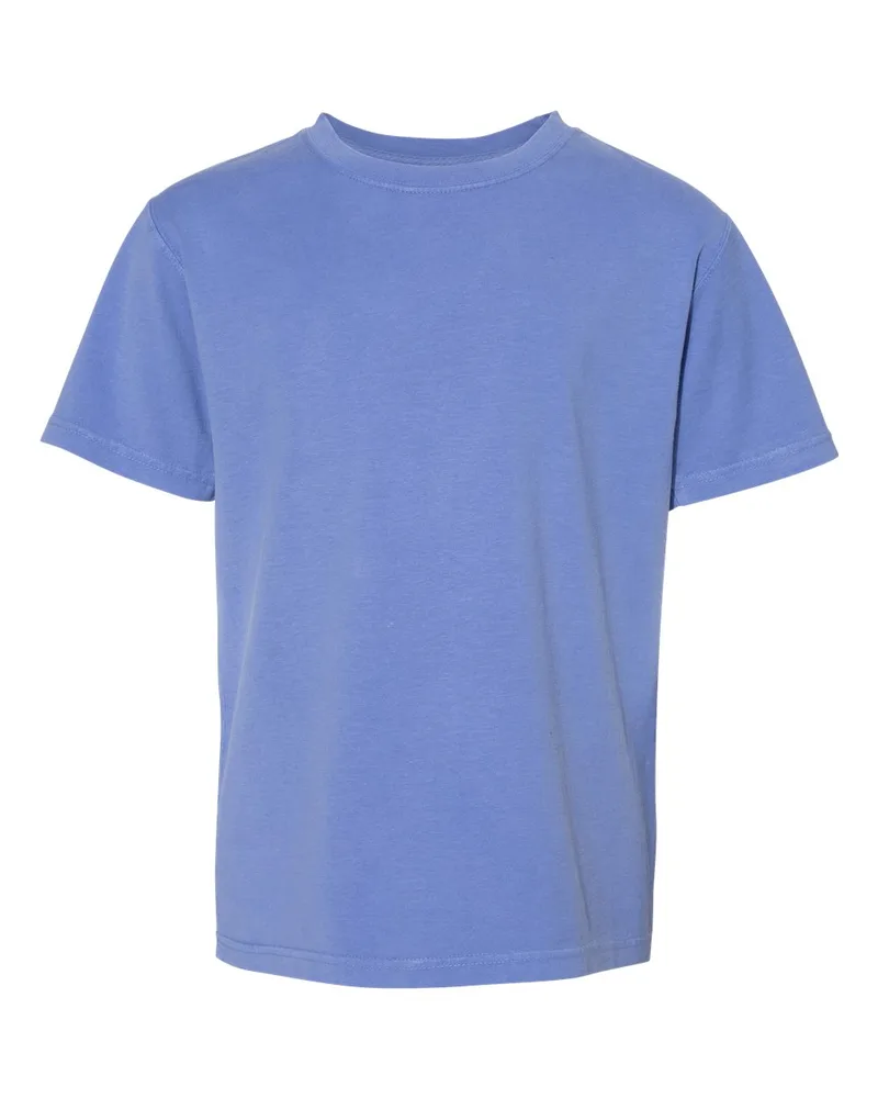 ComfortWash by Hanes® Garment Dyed Youth Short Sleeve T-Shirt view 4