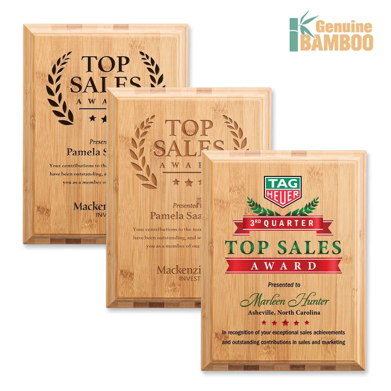 Bamboo Plaque
