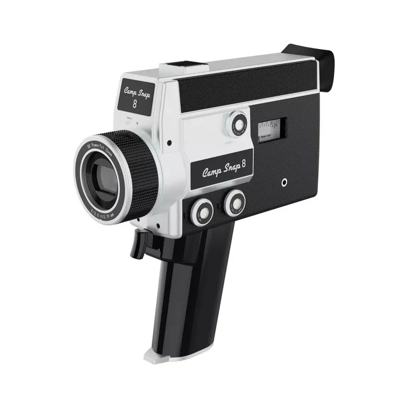 Camp Snap CS-8 Digital Video Camer - Black/Silver view 2