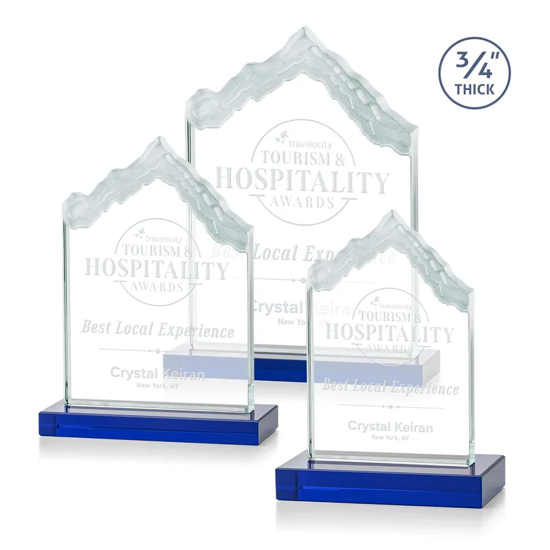 Deep Etch, Standard base, Blue