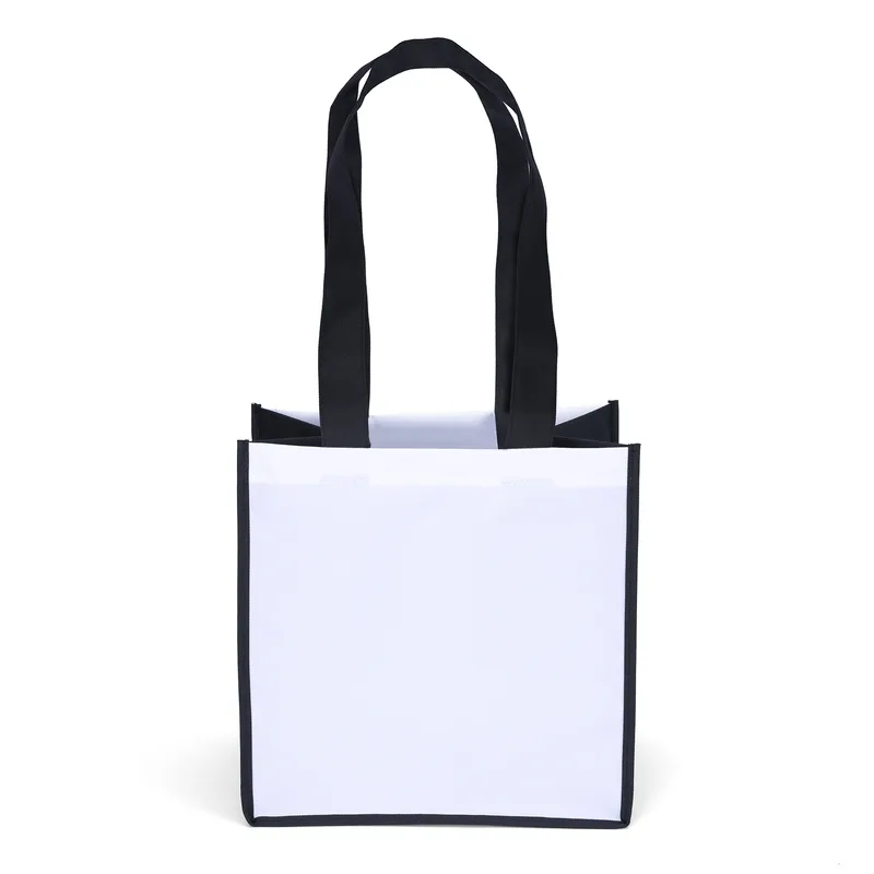 Carol™ - Heavy-Duty Polyester Tote - Screen Print (12" x 8" x 12") view 2
