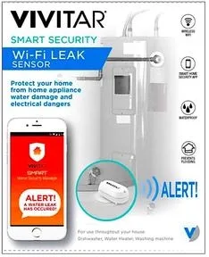 Vivitar® Smart Wi-Fi Leak Sensor