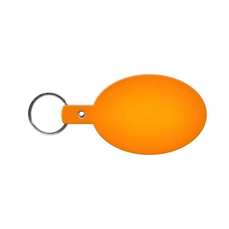 Oval Flexible Key Tag view 2