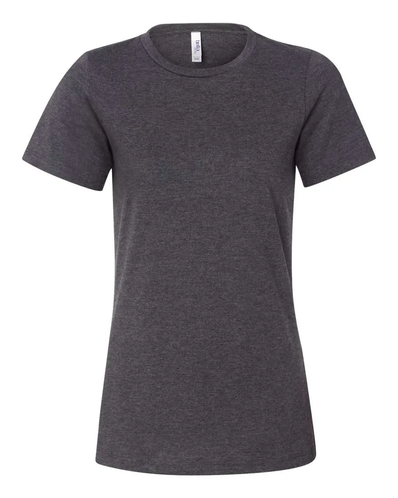 Bella+Canvas® Women's Relaxed Fit Heather CVC T-Shirt view 7