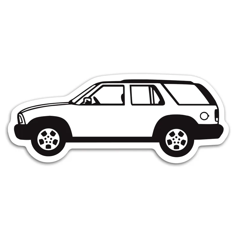 Sport Utility Vehicle Magnet view 2