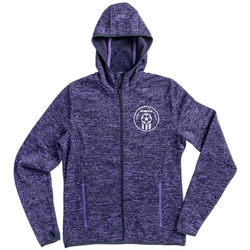 Soccer ACE Ladies' Melange Sweater Fleece view 2