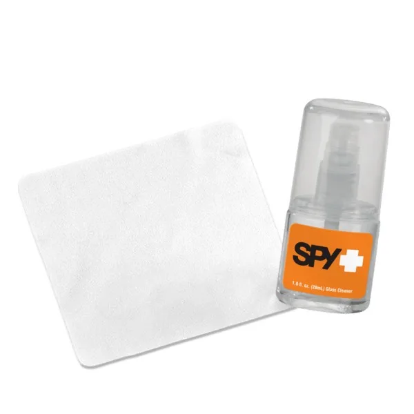 1 oz Glass/Lens Cleaner + 4" White Lens Cloth view 2