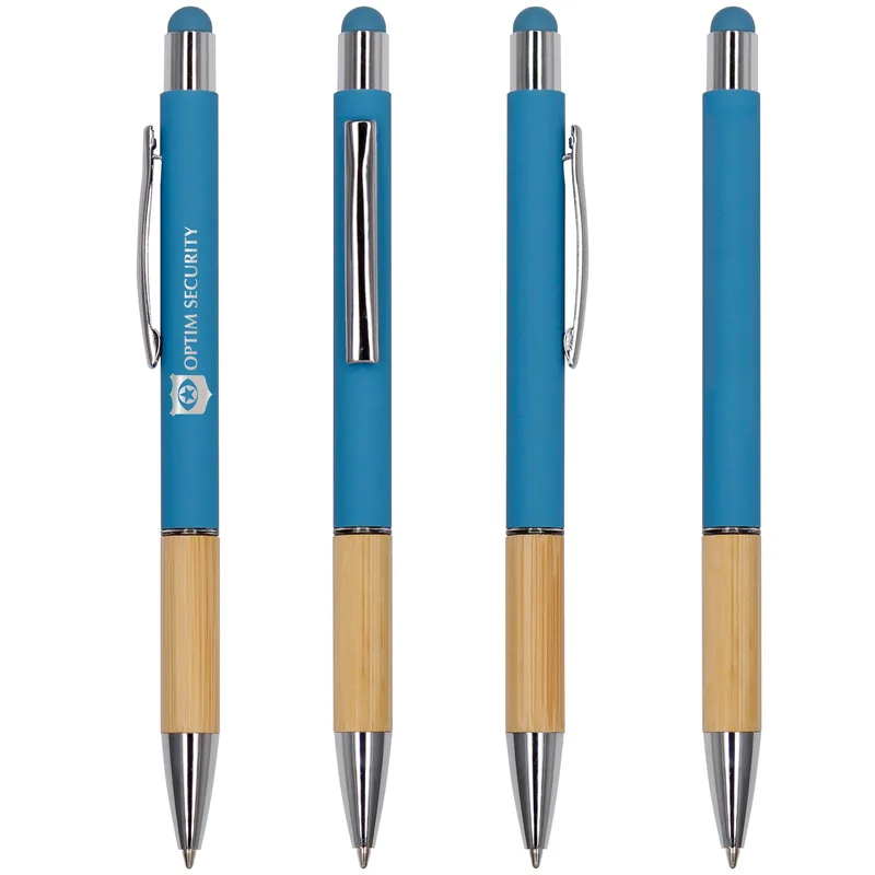 Saratoga Bamboo Grip Stylus Pen view 2