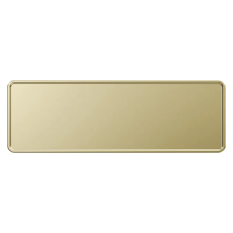 Texture Tone® Shaped Metal Name Badges view 3