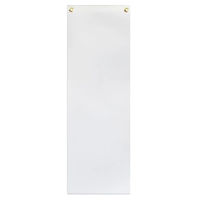 12Wx120L- Badge Satin Ribbon Banner - Sublimation view 2