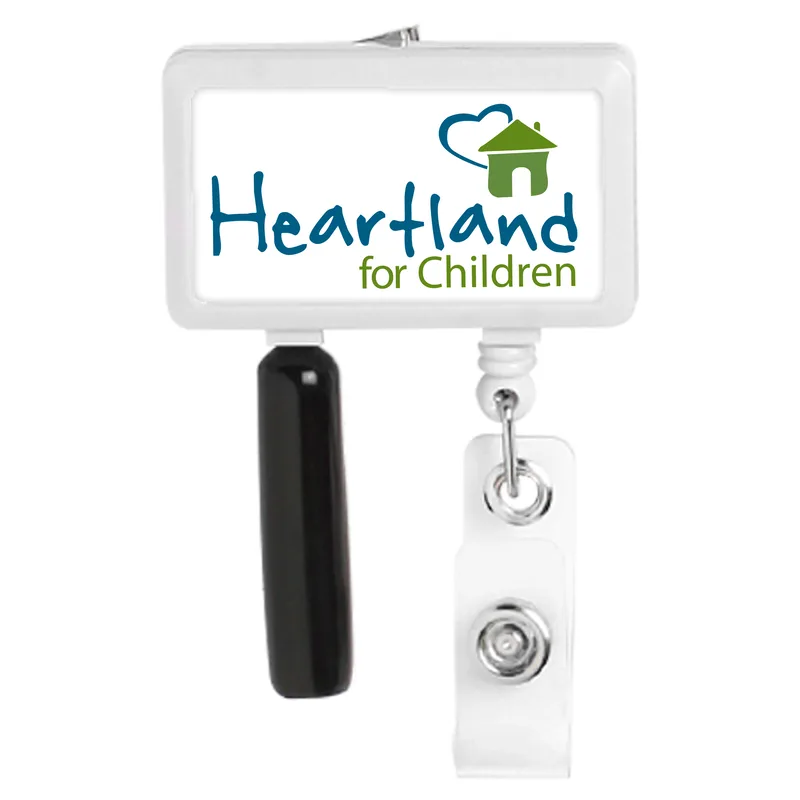 Jumbo Retractable Badge & Pen Reel view 7